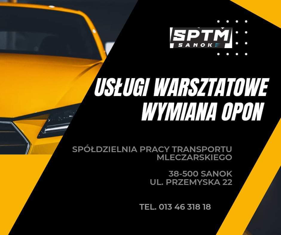 serwis samochodów dostawczych, osobiwych, wymiana opon, Sanok